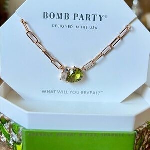 BOMB PARTY August 2023 Birthday RBP Show Me Your Sparkle Necklace